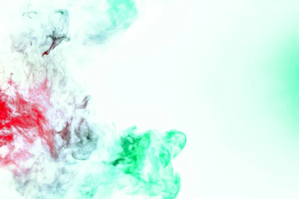 Fundo colorido com nuvens sinuosas de fumaça de padrões de — Fotografia de Stock