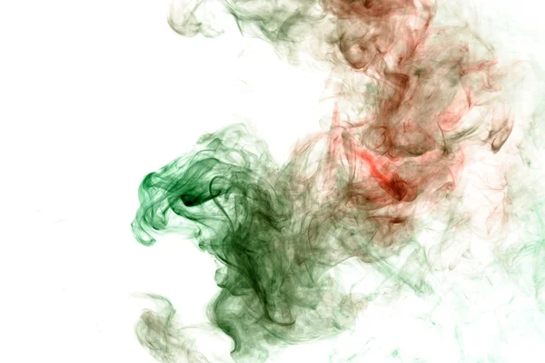 Nuvens de coluna de fumaça e padrões de textura de diferentes formas o — Fotografia de Stock
