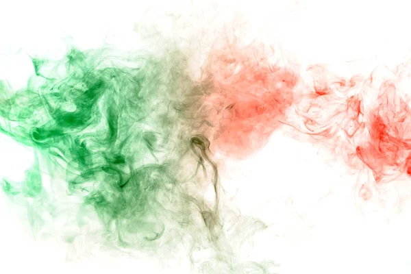 Kolom wolken van rook en patronen textuur van verschillende vormen o — Stockfoto