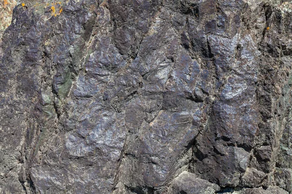 Textura Primer Plano Piedra Lijada Gris Liso Con Tinte Púrpura —  Fotos de Stock