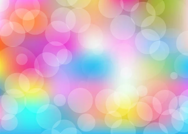 Rainbow Pastelové Pozadí Jednorožec Módní Barvy Vektorová Design — Stockový vektor