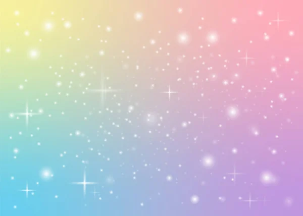 Fond Pastel Arc Ciel Couleurs Tendance Licorne Design Vectoriel — Image vectorielle