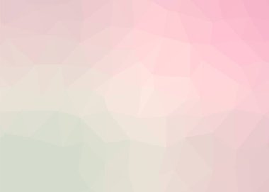 pembe Çokgen soyut mozaik desen arka plan, vektör düşük poli dizayn