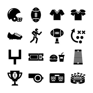 amerikan futbolu sağlam simgeler