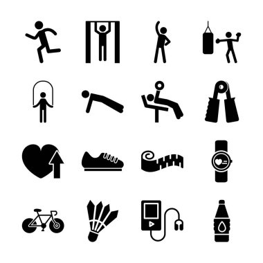 egzersiz katı simgesi