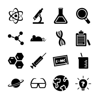 bilim katı simgeler