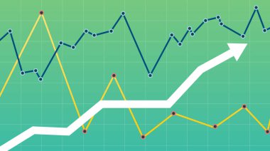 Oklu soyut mali tablo