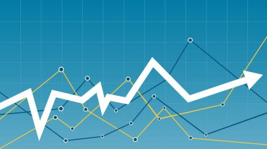Oklu soyut mali tablo