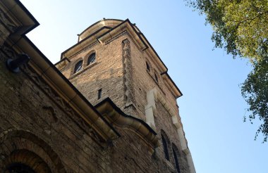 Sophia, Bulgaristan St.Nedelya Kulesi kilisede. Yok ve birçok kez yeniden bir ortaçağ kilise o. Tapınağın mevcut bina 1867 açıldı