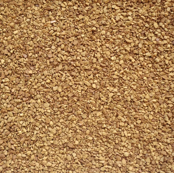 Równą Warstwę Tekstury Granulat Kawa Rozpuszczalna — Zdjęcie stockowe