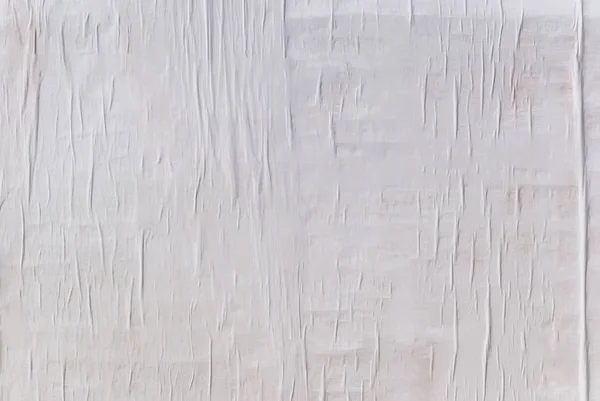 Текстура Вологого Білого Складеного Паперу Зовнішній Стіні Плакату Зім Ятий — стокове фото