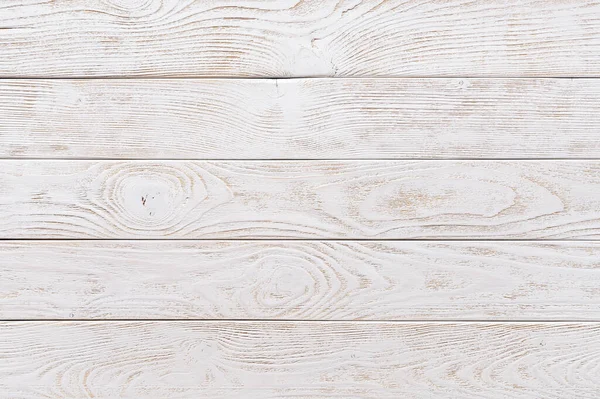 Superficie Tablones Madera Texturizada Pintada Con Pintura Blanca Fondo Vacío — Foto de Stock