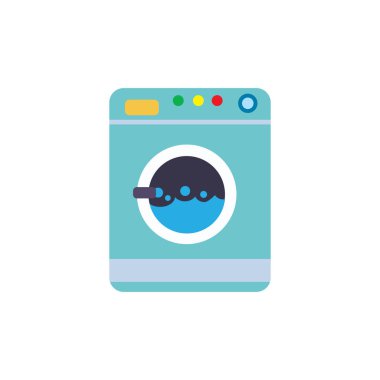 Çamaşırhane Logo simge tasarım