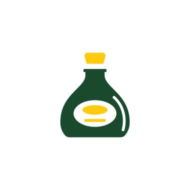 Soya sosu Logo simge tasarım