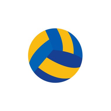 Volley Ball Logo simge tasarım