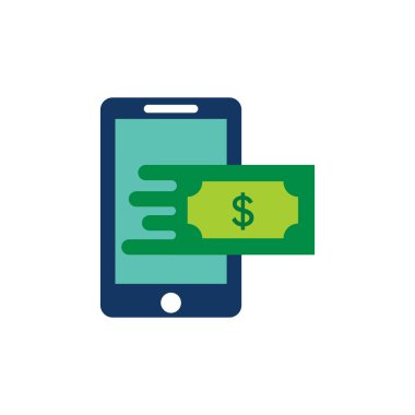 Mobil karşılığı Logo simge tasarım