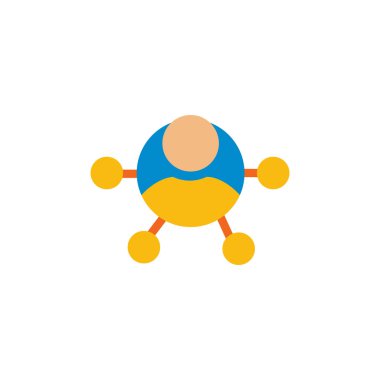 Logo simgesi tasarım reklam diyagramı