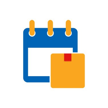 Tarih kutusu Logo simge tasarım