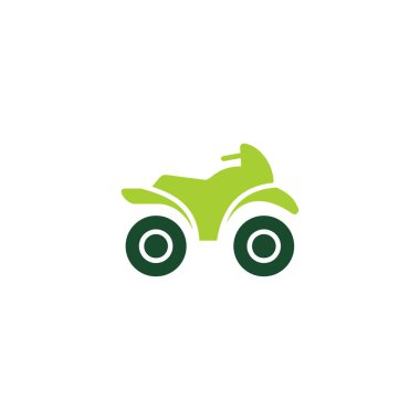 Motosiklet ulaşım Logo simge tasarım