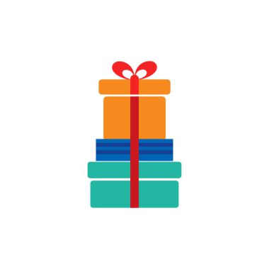 Hediye Logo simge tasarım