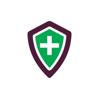 Sağlık sigortası Logo simge tasarım