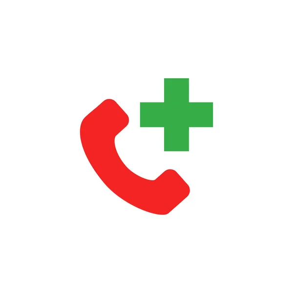 Dodaj Projekt Ikona Logo Telefonu — Wektor stockowy