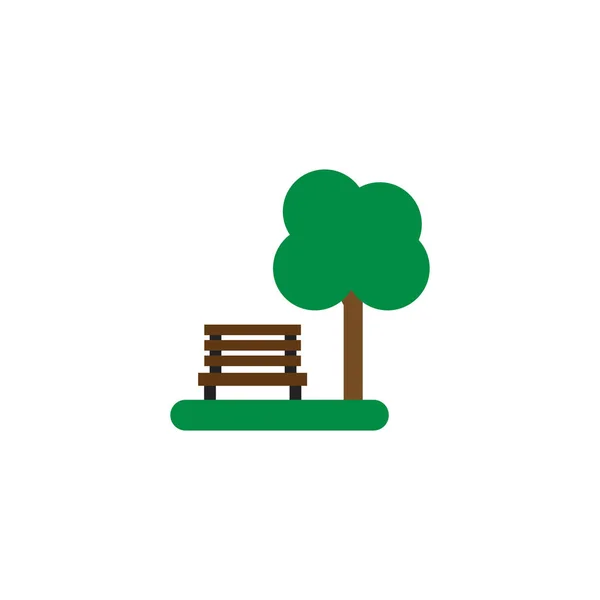 Design Des Park Logos — Stockvektor