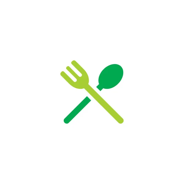 Lebensmittel Logo Icon Design — Stockvektor