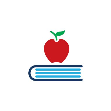 Meyve Eğitim Logo simge tasarım