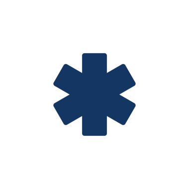 Tıbbi Logo simge tasarım