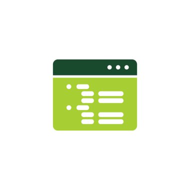 Web Logo simge tasarım