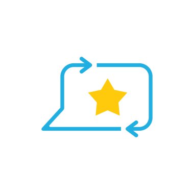 Geribildirim bonservis Logo simge tasarım