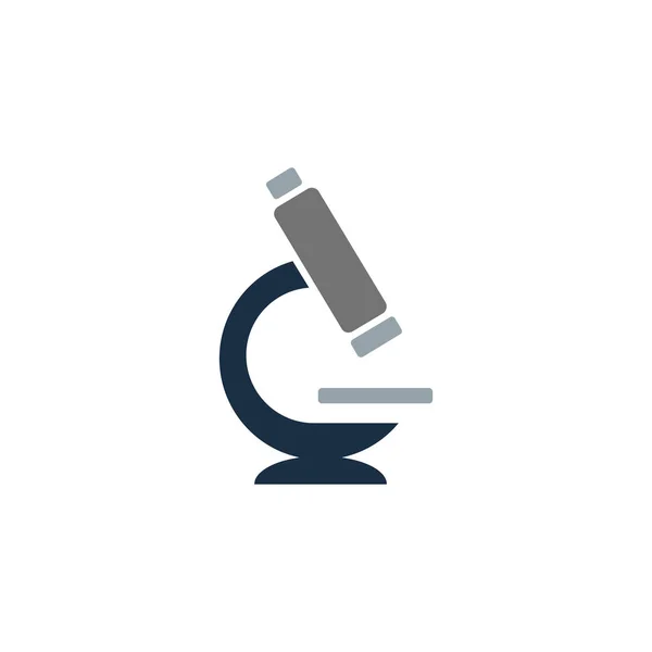 Microscope Science Logo Icon Design