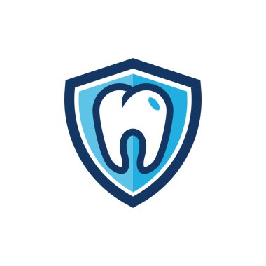 Beyaz arka plan üzerinde vektör illüstrasyon izole kalkan logo tasarımı