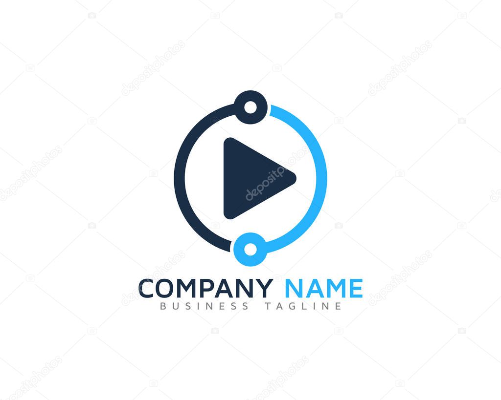 Video Digital Logo Design Template
