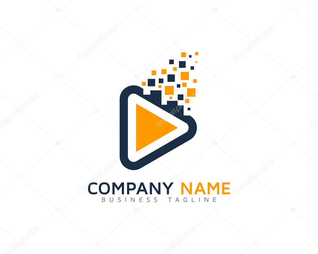 Digital Video Logo Design Template