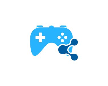 Beyaz arka plan üzerinde vektör illüstrasyon izole simgesi logo tasarım paylaşmak