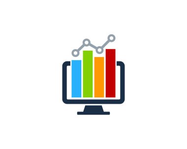 Hayatinizda borsa simgesi Logo tasarım öğesi