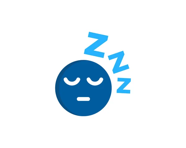 Sleep Icon Logo Design Element — Stock Vector