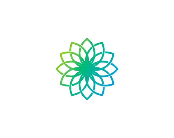 Element Szablonu Projektu Logo Wellness Lotus — Wektor stockowy