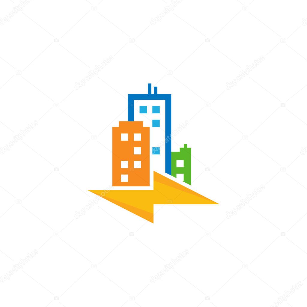 Energy Town Logo Icon Design
