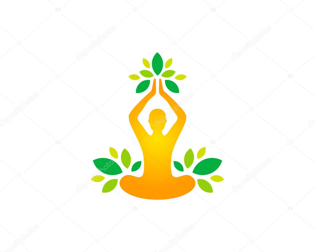 Good Wellness Logo Design Template Element
