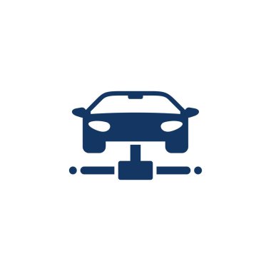 Otomotiv Server logo simge tasarım