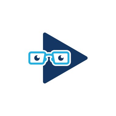 Geek Video Logo simge tasarım