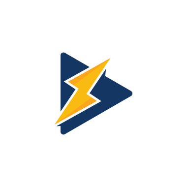 Enerji Video Logo simge tasarım