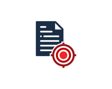 Hedef dosya simgesini Logo tasarım öğesi