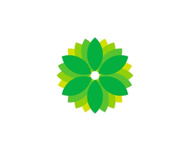 Sağlık çiçek Logo Tasarım şablon öğesi