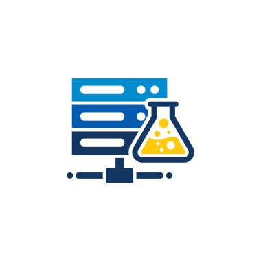 Araştırma Server logo simge tasarım