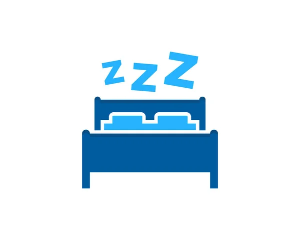 Sleep Icon Logo Design Element — Stock Vector