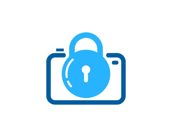 Pictogram Logo Ontwerp Veiligheidselement Geïsoleerd Een Witte Achtergrond Vectorillustratie — Stockvector